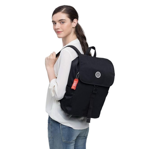 NWOT Kipling Boost-It Collection: Unisex Padded Laptop Backpack  - Brave Black